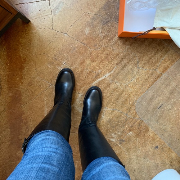 Hermes Land Calf Leather Boots - Picture 7 of 8